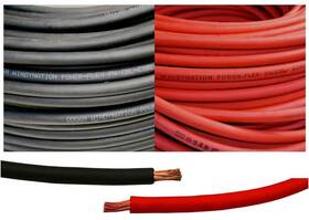 Cbl-csrb-06-50 Windynation 6 Gauge Awg 25 Feet Black Red Welding Battery Pure Co