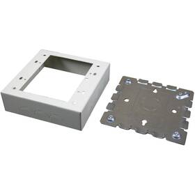 Wiremold 086698821097 2-gang Ivory Box B32