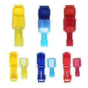 Wvapzwr 702291600166 60pcs/30pairs T Tap Wire Connectors Quick Splice Electrical Terminals C