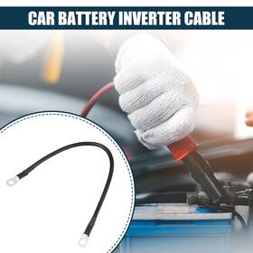 X Autohaux 637516783167 Car Marine Battery Inverter Cable 8awg 5/16inch 1ft Robust Copper