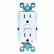 X7599-03w Leviton High Quality White Gfci Tamper Resistant Receptacle 078477523599