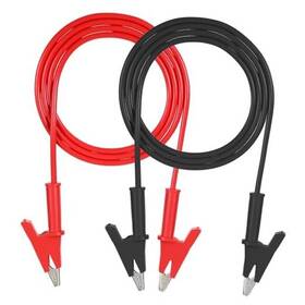 Rxxv0siv Xyembu 2 Pcs 39 Inch /1m Alligator Clip Heavy Duty Silicone Test Set 14 Gauge