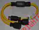 Yl530530 Conntek 30a 125v Split To 2 Generator 3ft Y Adapter Cord