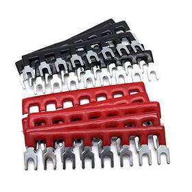 Jhcex-409 Yootop 8-position Jumper Block Terminal Strips Fork Type Barrier Spade Wire
