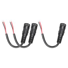 Zaplyte 679209952009 3pcs Dc Power Pigtails Cable Female 3.5mm X 1.35mm 10cm
