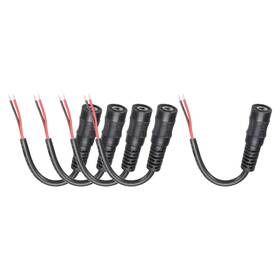 Zaplyte 679209955499 5pcs Dc Power Pigtails Cable Female 3.5mm X 1.35mm 10cm