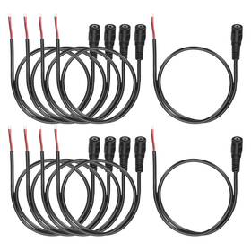 Zaplyte 679209955567 10pcs Dc Power Pigtails Cable Female 3.5mm X 1.35mm 50cm
