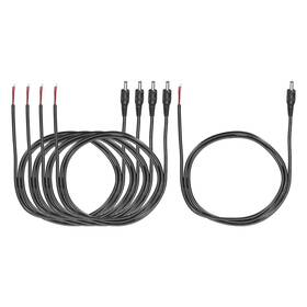 Zaplyte 679209955703 5pcs Dc Power Pigtails Cable Male 3.5mm X 1.35mm 100cm