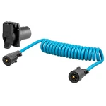 Curt 7-WAY Rv Blade Dinghy Towing Electrical Adapter & Socket 8' Fits Uscar. Fixed Price $99.34.