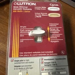 Lutron GL-600H-DK Single Pole Electronic White/ivory Slide Dimmer Switch Read. Fixed Price $12.60.