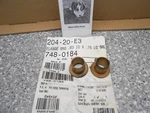 Mtd Flange Bushing .63 Id X .75 Lg Bronze 748-0184 Nos Lot Of 2. Fixed Price $10.99.