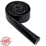 Electriduct 1.5" Thermo Armor Fiberglass Fire Sleeve 5FT Black. Fixed Price $68.99.