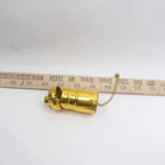 Leviton Socket Lamp Holder Pull-chain Aluminum 660W/250V R50-19980-PG. Fixed Price $5.42.