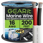 Gearit Gauge Marine Wire, 16/2 Awg (200FT) Grade Tinned Copper Oxygen. Fixed Price $122.10.