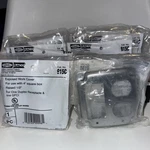 Lot Of 8 Hubbell 915C Exposed Work Cover For Use With 4 Square Box. Fixed Price $50.00.