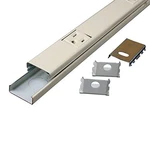 Legrand - Wiremold Wall Mount Power Strip, Ivory Under Counter 3 Fo. Fixed Price $92.27.