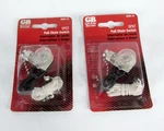Lot Of (2) Gb Gardner Bender GSW-31 Single Throw Pull Chain Switch Spst. Fixed Price $11.99.