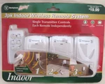 Westinghouse Indoor Wireless Remote System (white) 3 Pack 1 Sealed, New. Fixed Price $23.99.