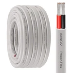 Kimbluth 8 Gauge Duplex Marine Wire Tinned Copper Boat Cable, 40FT, Awg. Fixed Price $114.21.