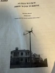 Aleko WG3KW 3000W Wind Turbine. Fixed Price $4000.00.