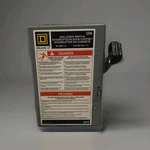 Square 30 Amp 240-VOLT 2-POLE Fused Indoor Light Duty Safety Switch L211N *. Fixed Price $49.00.