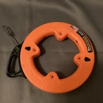 Klein Tools Steel Fish Tape 50' 1/8" Wide Orange Drywall Cable Puller 56001. Fixed Price $45.94.
