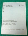 1976 Vintage : Nasa Memo Tm X-3294 "solar Heating System For Homes Sun Power. Fixed Price $65.00.