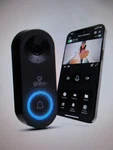 Heath Zenith Black Plastic Wired Smart Video Doorbell. Fixed Price $28.45.