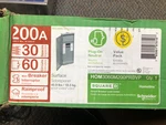Square HOM3060M200PC 200A Space Circuit Indoor Load Center Parts Only. Fixed Price $59.99.