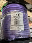 Cerrowire 1000FT 12/3 Purple Solid Cerromax Slipwire Nm-b (pick Up Indiana). Fixed Price $500.00.