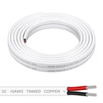 Shirbly 10 Gauge Duplex Marine Grade Wire - 20FT Awg Tinned Copper Boat Ca.... Fixed Price $35.45.