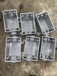 Carlon E980EFN Weatherproof Pvc Electrical Fse Box, Non-metallic, 1-GANG, 3/4" K. Fixed Price $65.00.
