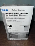 5 New Eaton Cutler Hammer DPU222RP Air Conditioner Disconnect Non Fusible S3. Fixed Price $99.99.