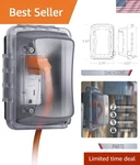 MM410C Single Horizontal/vertical Mount 1-GANG Weatherproof In-use Electrical.... Fixed Price $16.78.