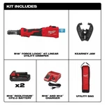 Milwaukee Canada 18V Lithium-ion Cordless Force Logic 6-TON Utility Crimping Kit. Fixed Price $5841.11.