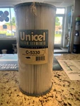 New Unicel C-5330 Filter Cartridge. Fixed Price $27.00.