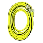 Voltec 05-00366 100FT 12/3 Sjtw Yellow/blue Ext Cord W/lighted Ends. Fixed Price $116.47.