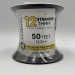 Southwire #22964183 50 Ft. 12 Stranded Cu Thhn Black New / Sealed. Fixed Price $23.99.