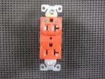 Cooper Arrow Hart IG8300RN Hospital Grade Isolated Ground 20A 125V Duplex Orange. Fixed Price $64.00.