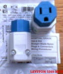 Leviton 5269-HGN Amp 125 5-15R Hospital Connector. Fixed Price $9.20.