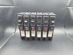 Lot Of 6 Square HOM115PDF, 15A, 1P, 120V Gfci, Plug On Circuit Breaker. Fixed Price $278.00.