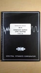 Spectral Dynamics SD-11 Constant Output Level Adapter C.o.l.a. Manual 7E B6. Fixed Price $19.97.