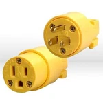 05985 Coleman Replacement Plugs,nema 5-15C,YELLOW,VINYL Female Connector. Fixed Price $27.20.
