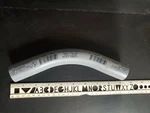 Carlon UA7AFR-CAR Standard Radius Conduit Elbow, 45 Deg, 1 Rigid, Plain, Sch. Fixed Price $9.00.