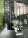 Classy Caps SLO74T Single Light Led Solar Post Fits 4X4 - Tan. Fixed Price $28.05.