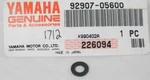 Yamaha Genuine YZ125 YZ250 YZF350 YZF600 Washer Plate Oem 92907-05600. Fixed Price $24.99.
