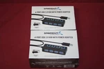 Lot Of 2 Sabrent HB-UMP3 R4 Port Usb 3.0 Hub With Switches-brand New. Fixed Price $50.00.