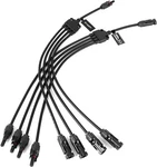 Bougerv Solar Y Branch Connectors Extra Long Panel Parallel. Fixed Price $17.99.