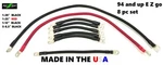 94 And Up Ezgo Golf Cart Battery Cables Awg Gauge 8 Pcs. Sae J1127 Rated. Fixed Price $49.99.