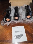 XML-T6 Led Tactical Zoomable Set Of 3 Flashlights. Fixed Price $19.95.